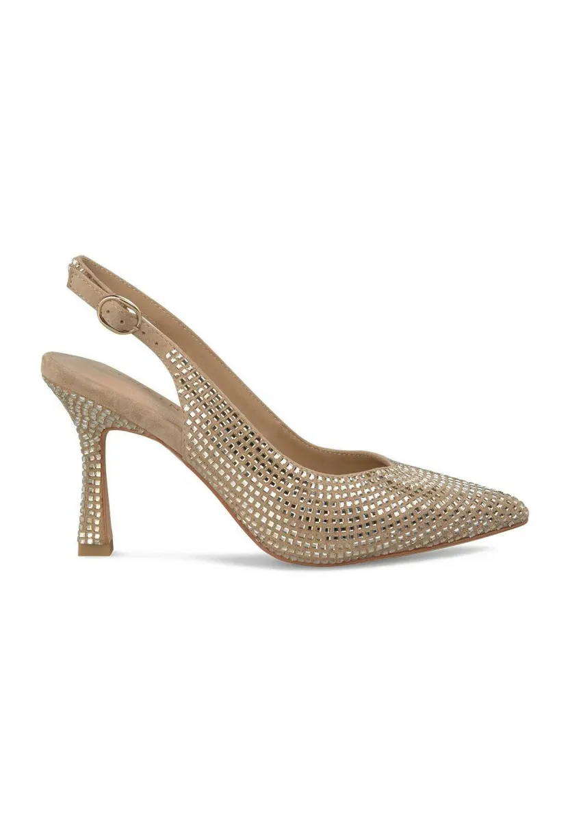 High Heel Pumps - marrón claro