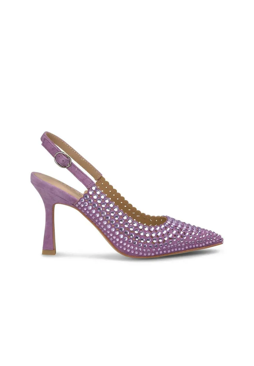 High Heel Pumps - morado