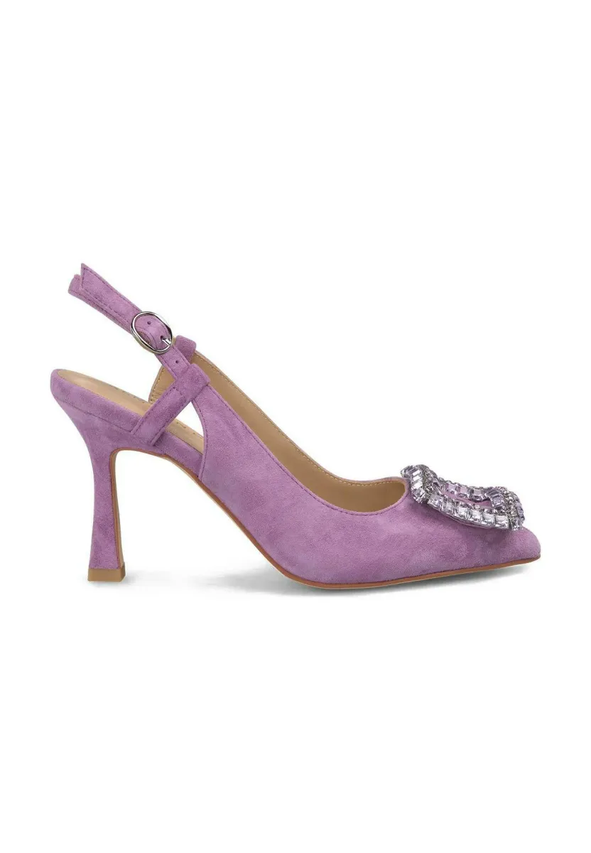 High Heel Pumps - morado