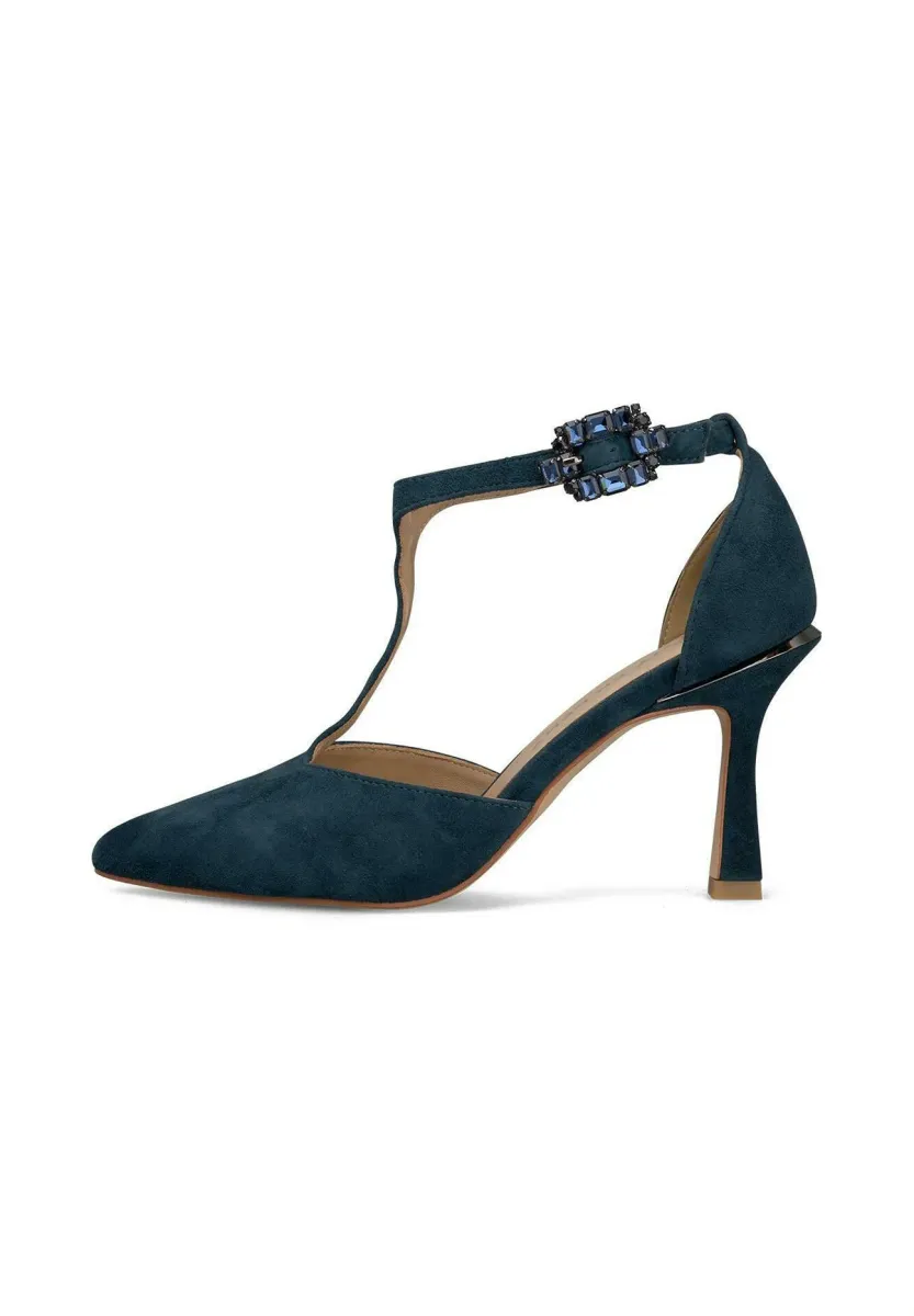 High Heel Pumps - navy blue