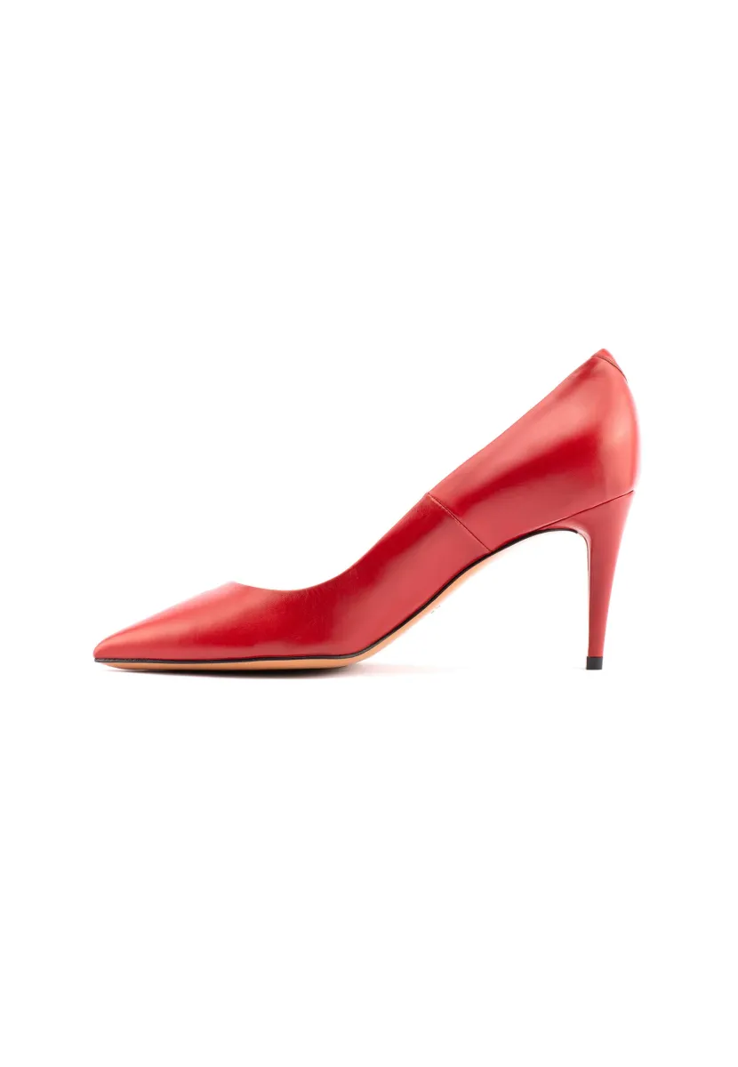 High Heel Pumps - red