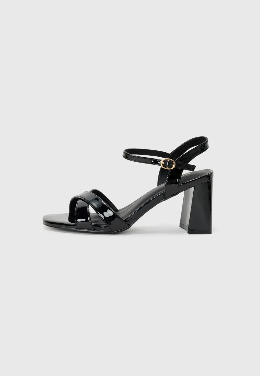 High Heel Sandalette - black