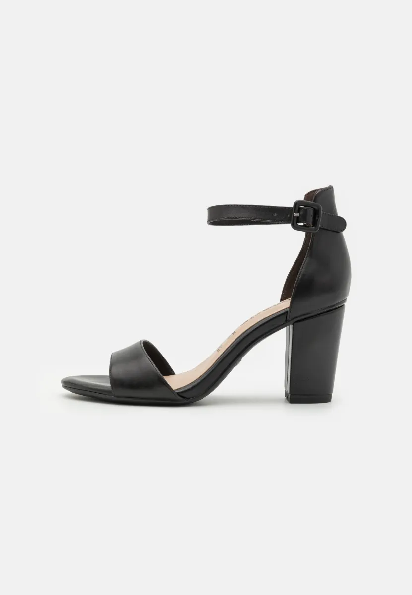 High Heel Sandalette - black