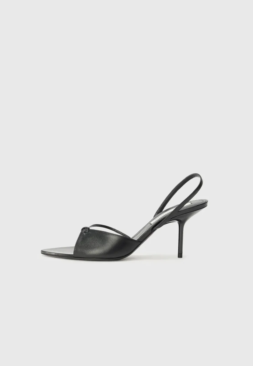 High Heel Sandalette - black