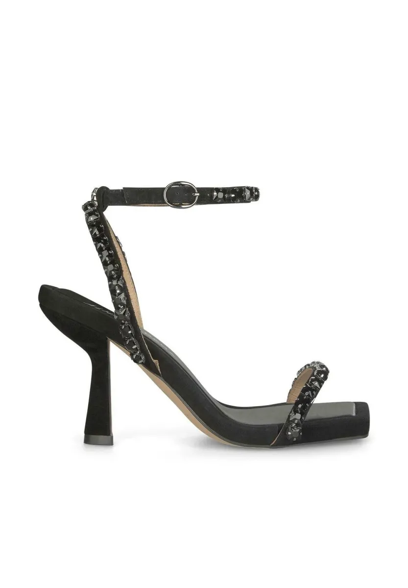 High Heel Sandalette - black