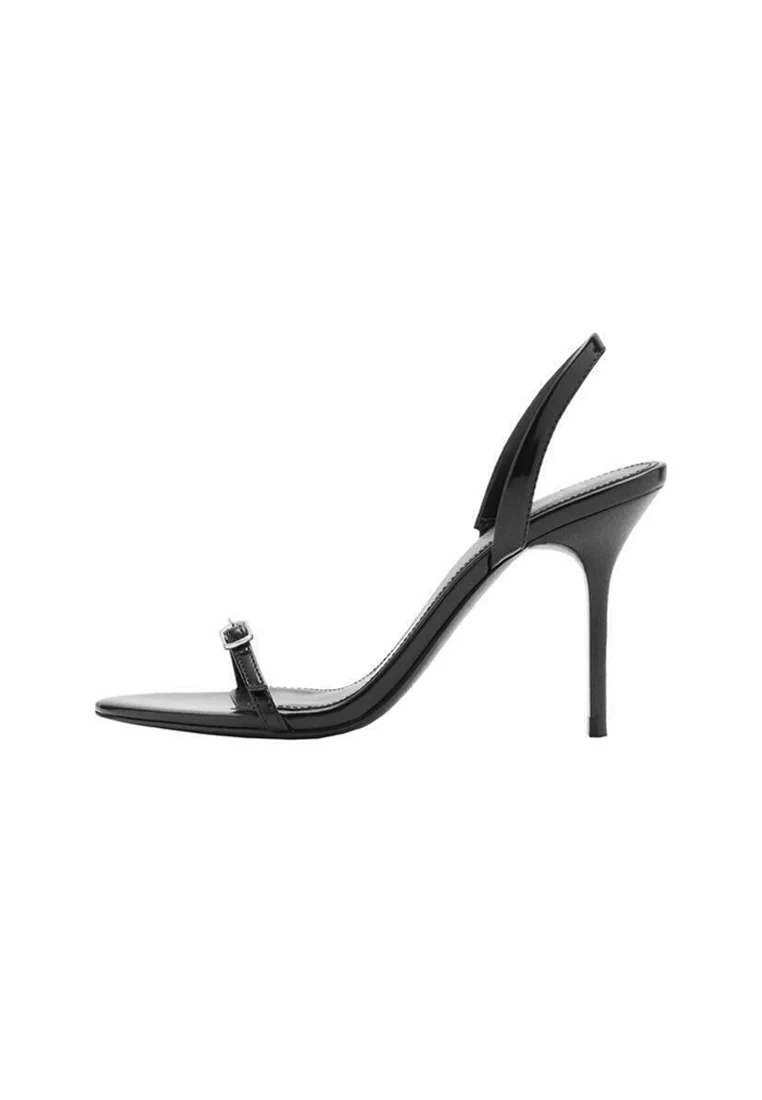 High Heel Sandalette - black