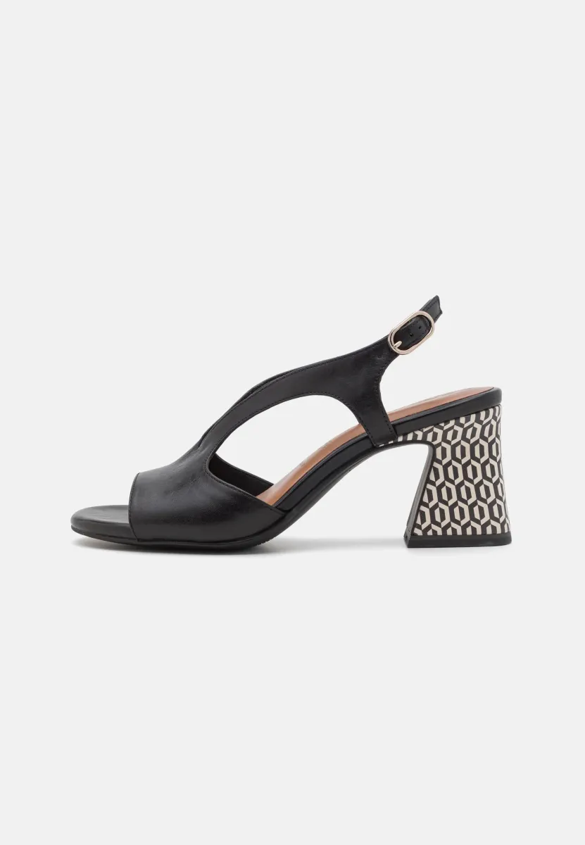 High Heel Sandalette - black