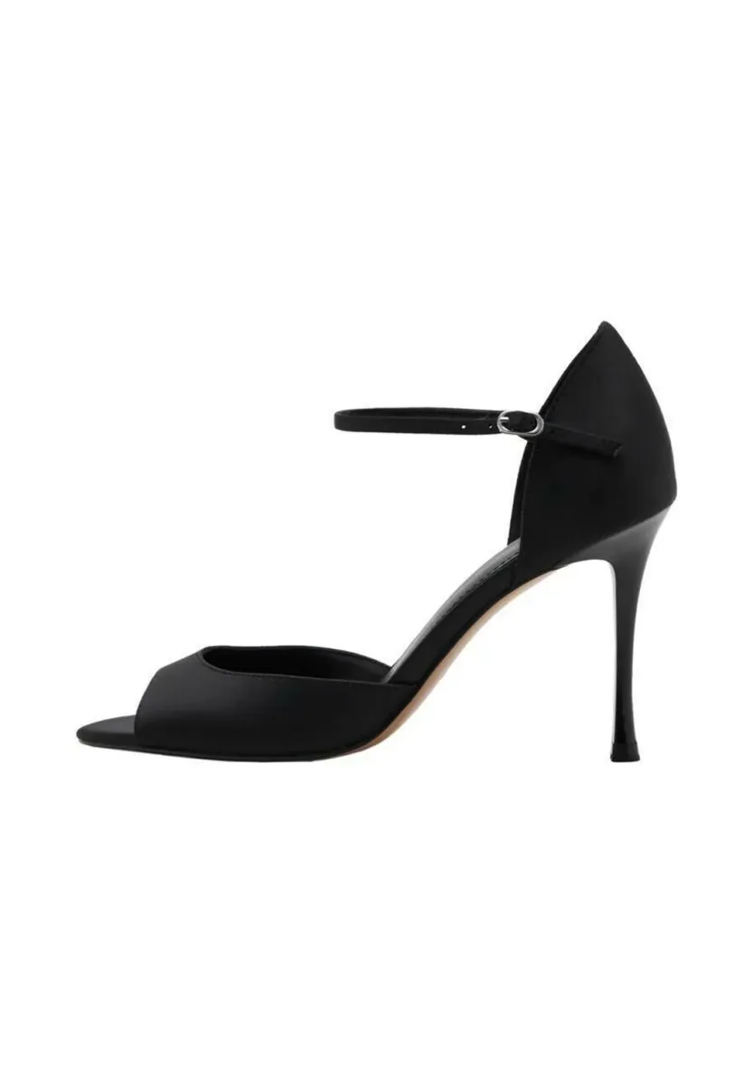 High Heel Sandalette - black