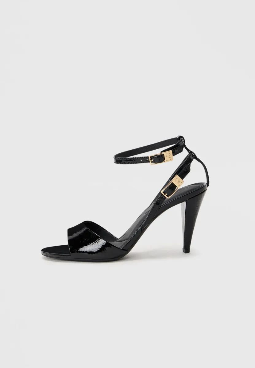 High Heel Sandalette - black
