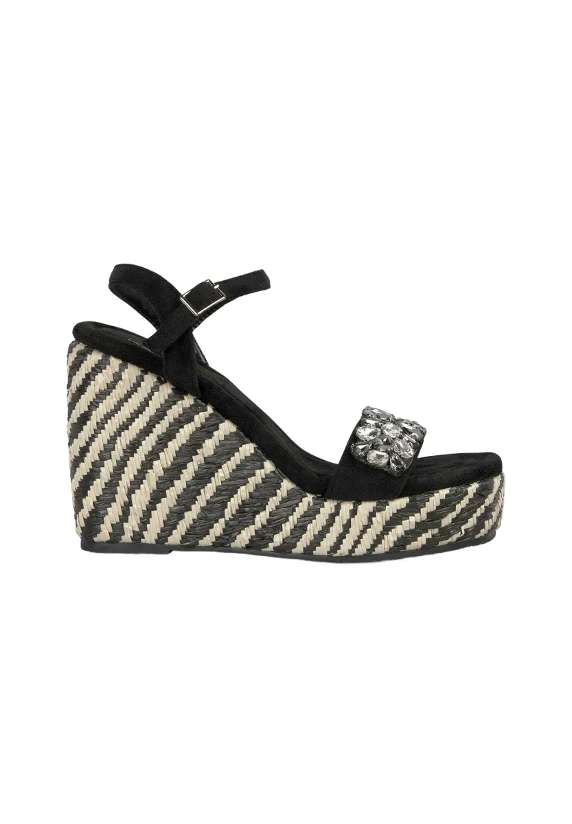 High Heel Sandalette - black