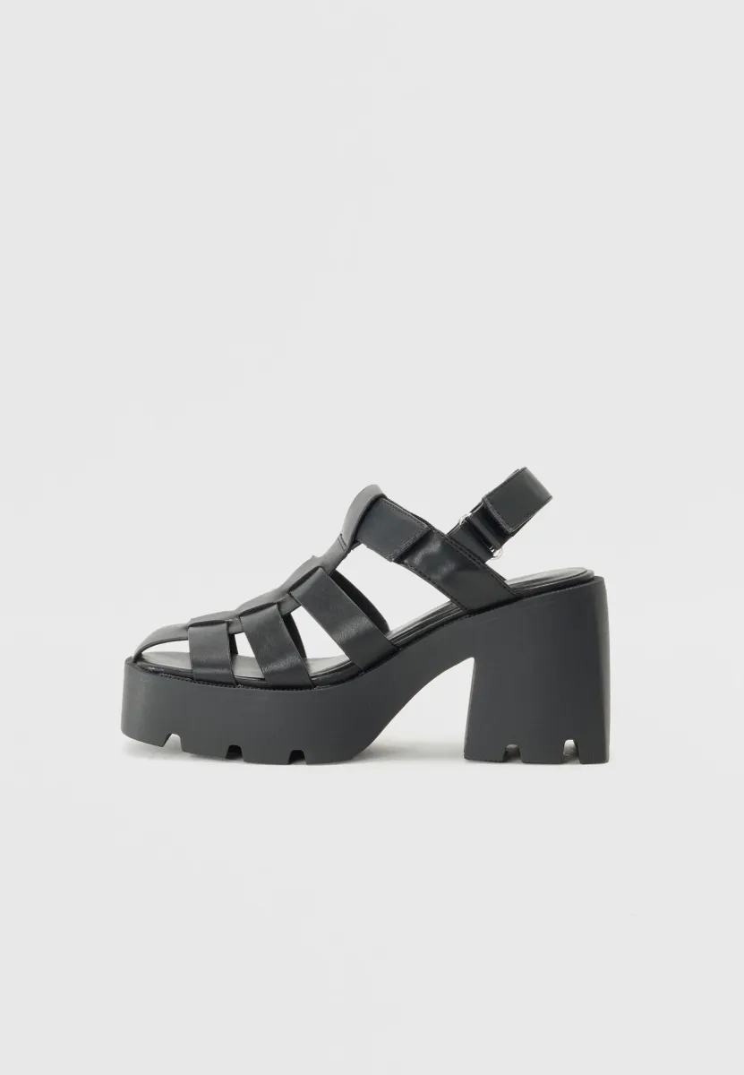 High Heel Sandalette - black