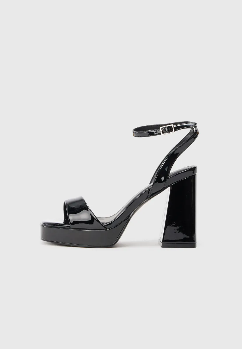 High Heel Sandalette - black