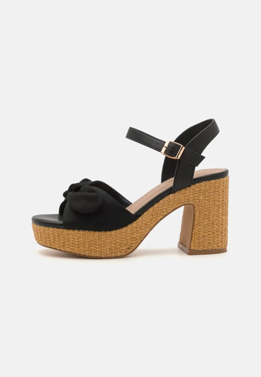 High Heel Sandalette - black