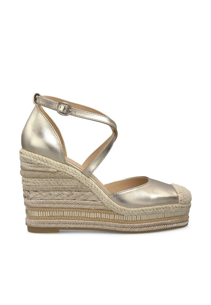 High Heel Sandalette - bronce