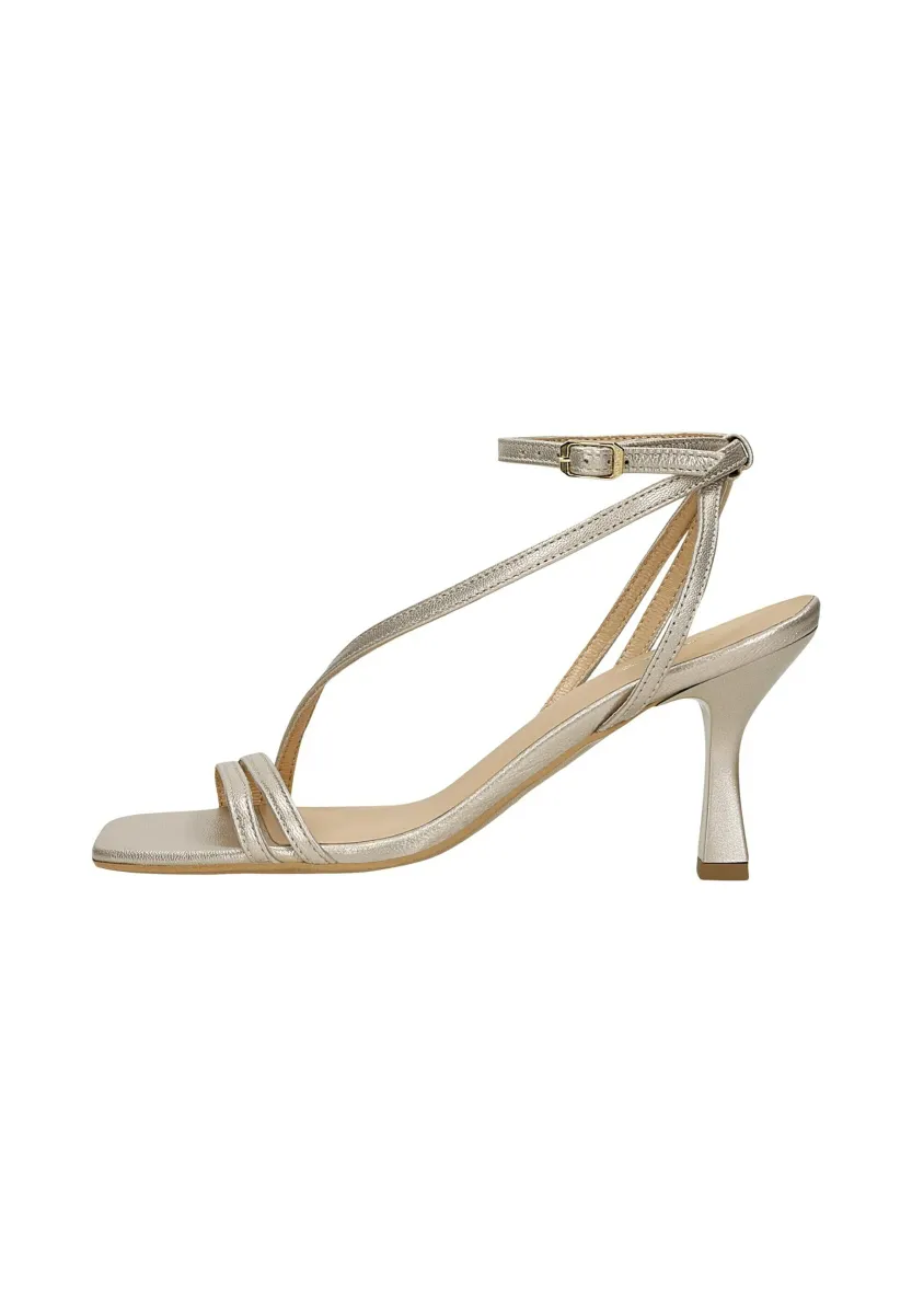 High Heel Sandalette - gold coloured