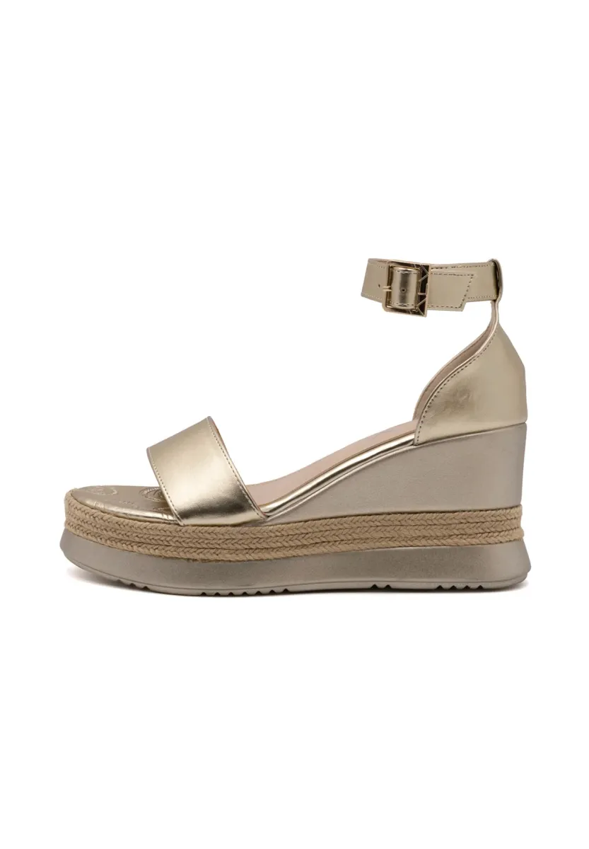 High Heel Sandalette - light gold