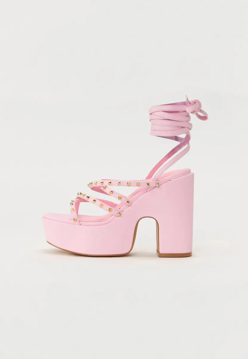 High Heel Sandalette - light pink