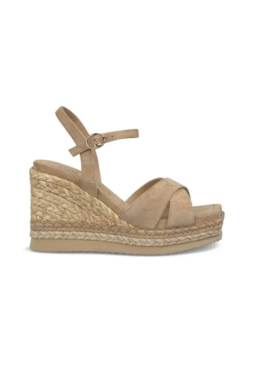 High Heel Sandalette - marrón claro