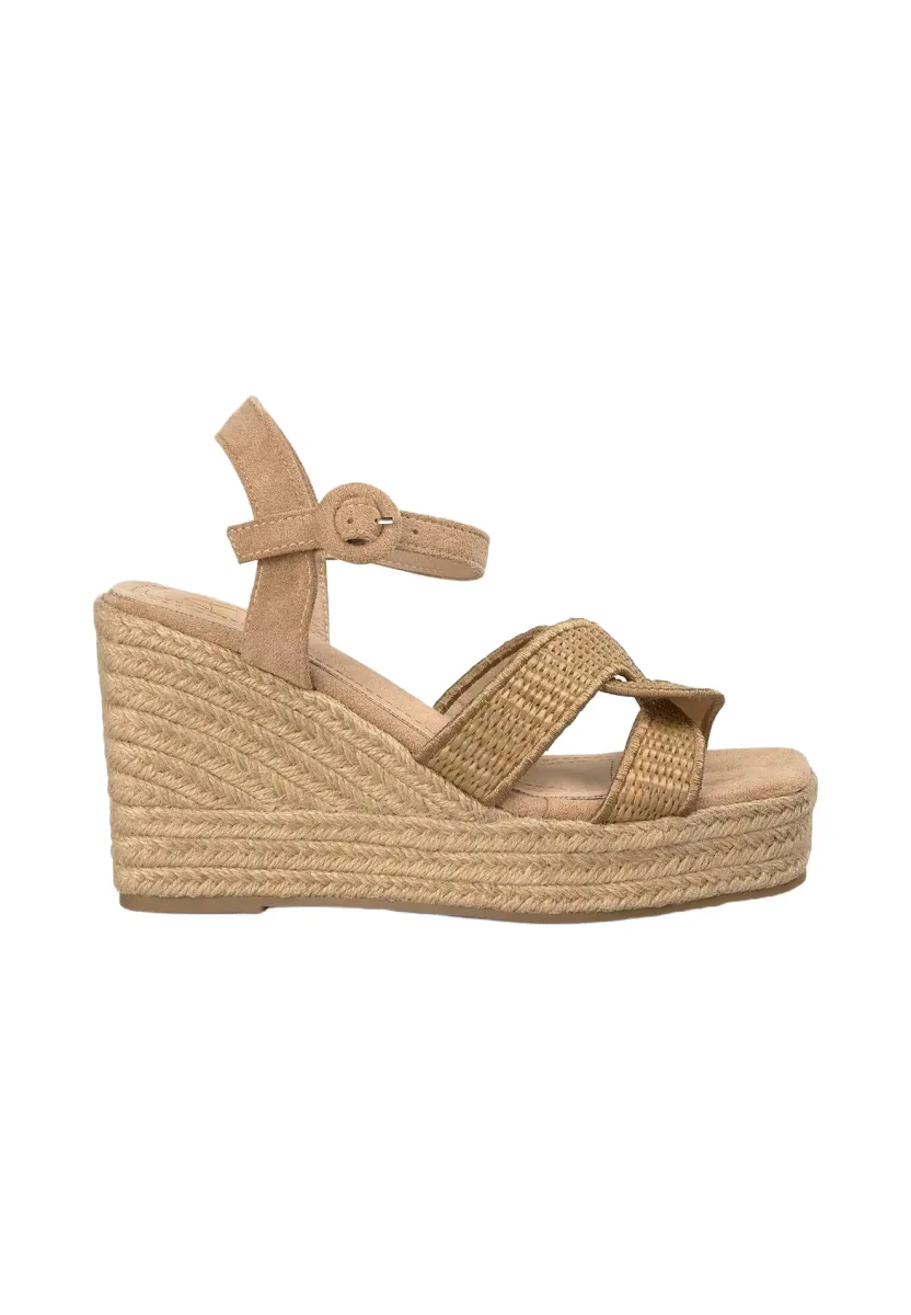 High Heel Sandalette - marrón claro