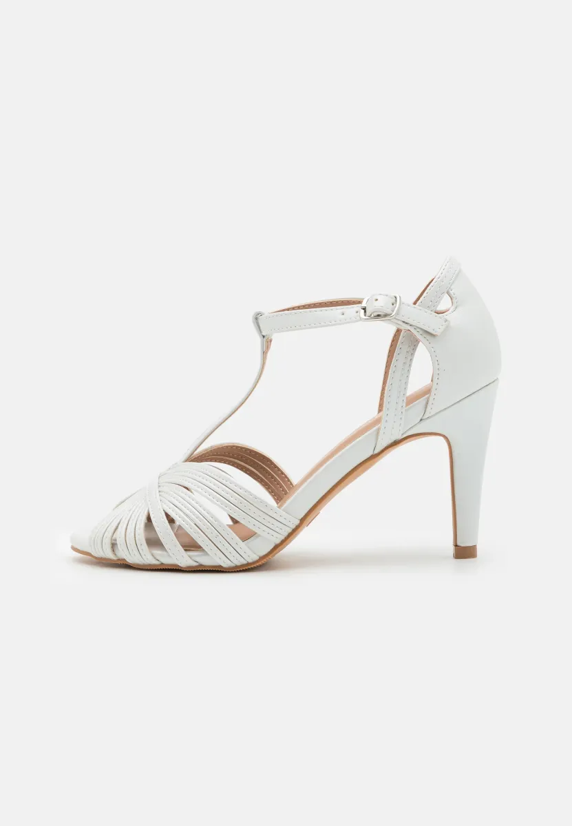 High Heel Sandalette - off-white