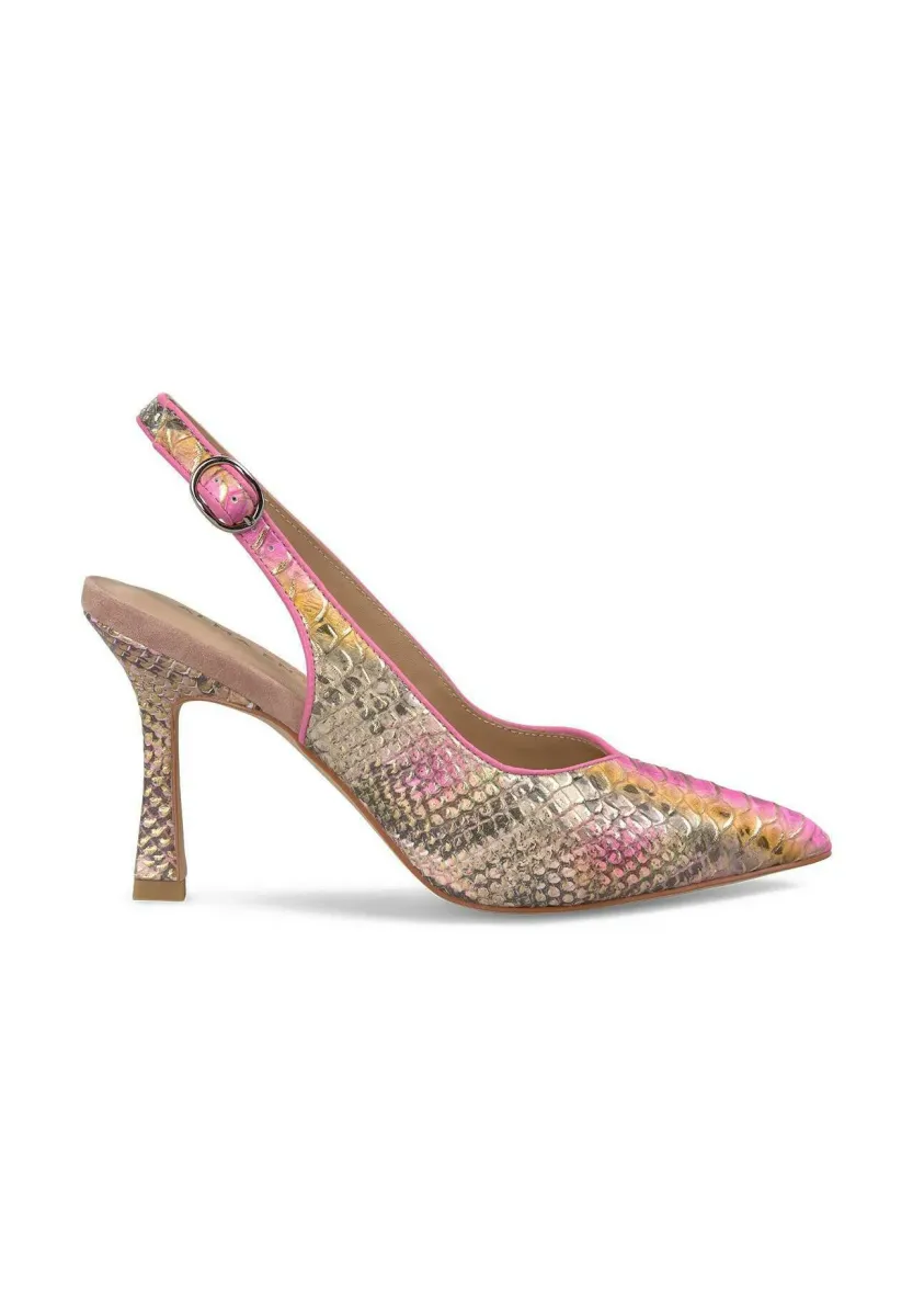 High Heel Sandalette - rose