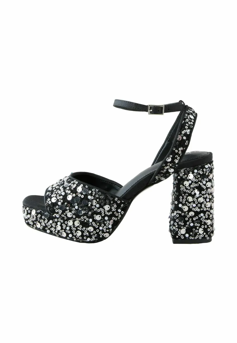 High Heel Sandalette - sequin