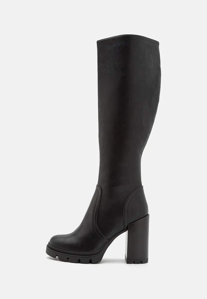 High Heel Stiefel - black