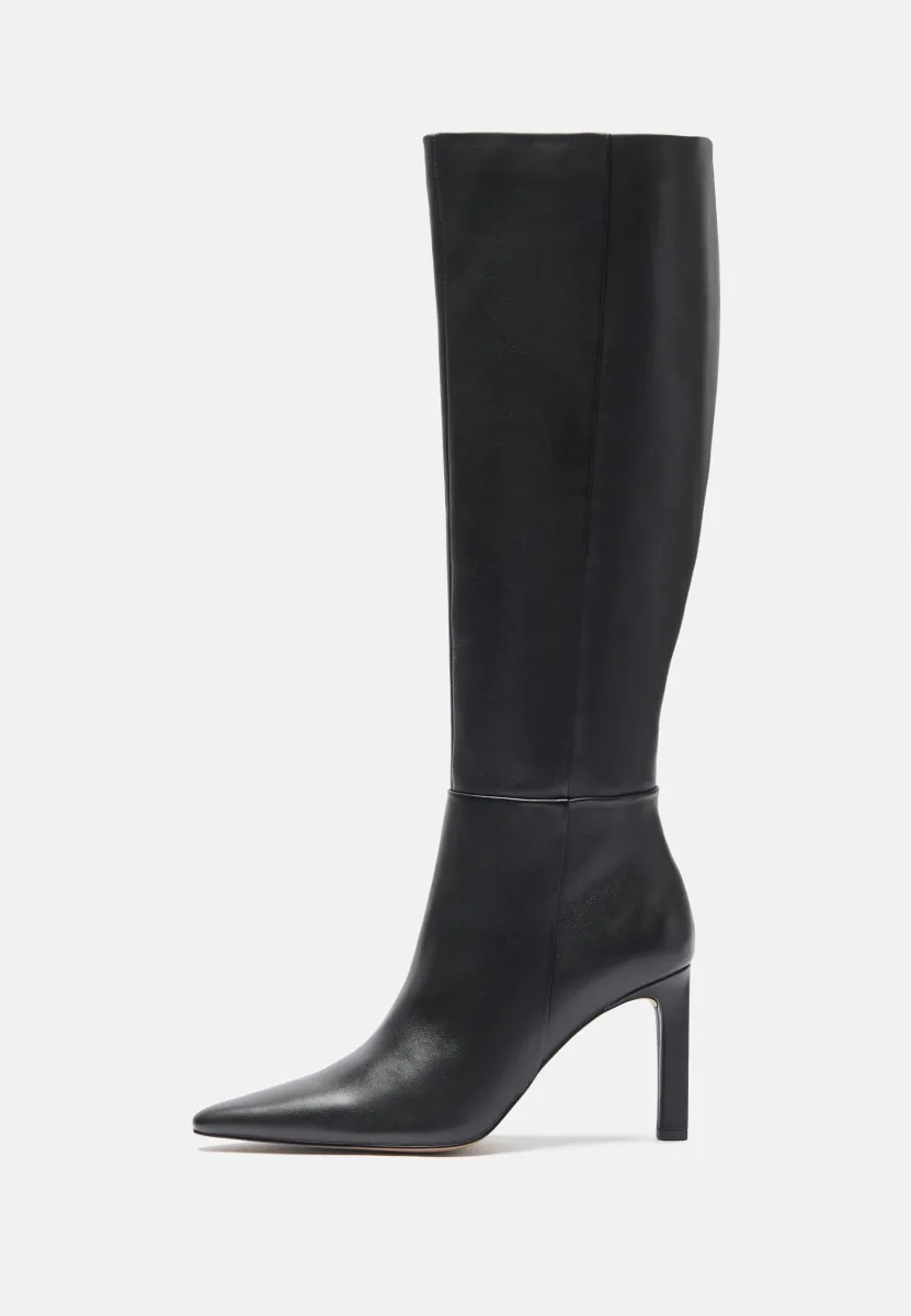 High Heel Stiefel - black