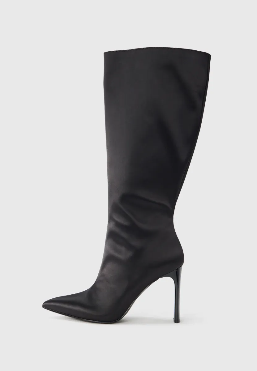 High Heel Stiefel - black