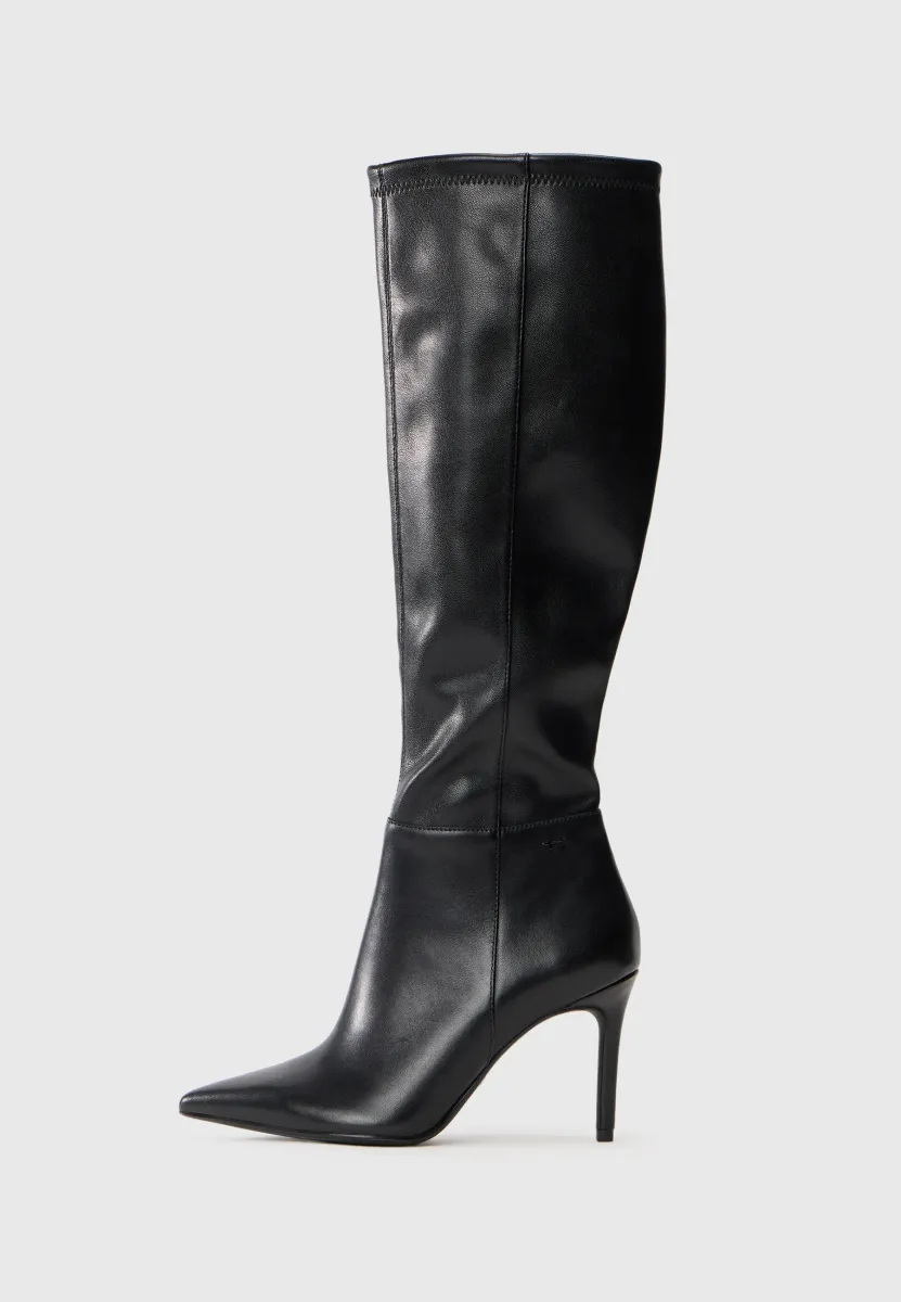 High Heel Stiefel - black