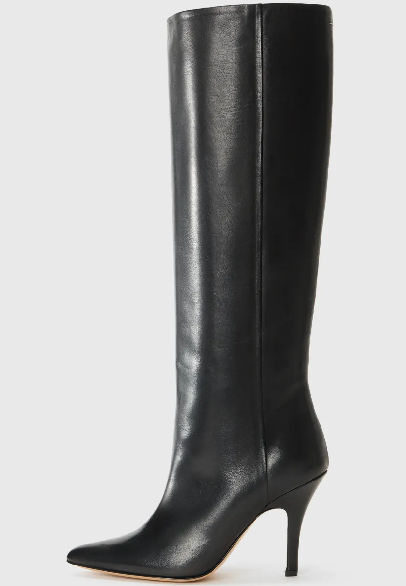 High Heel Stiefel - black