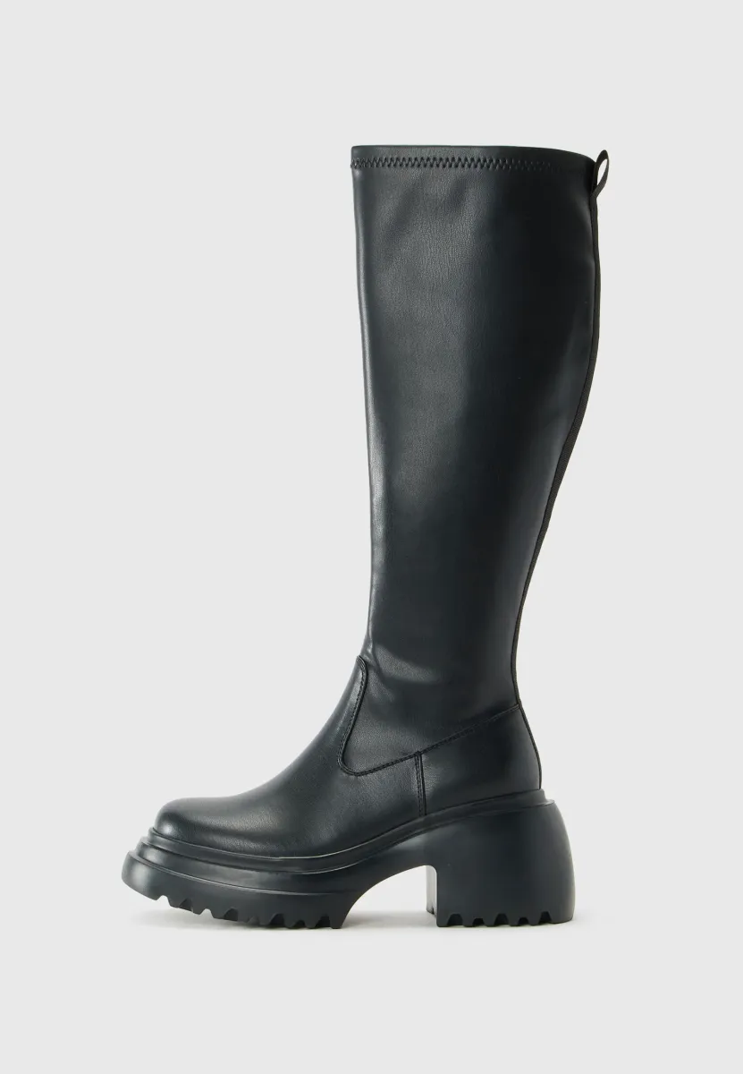 High Heel Stiefel - black