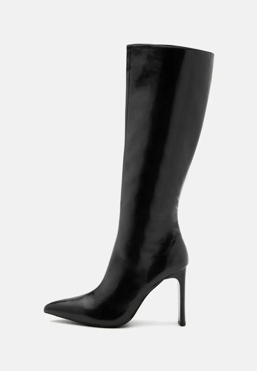 High Heel Stiefel - black