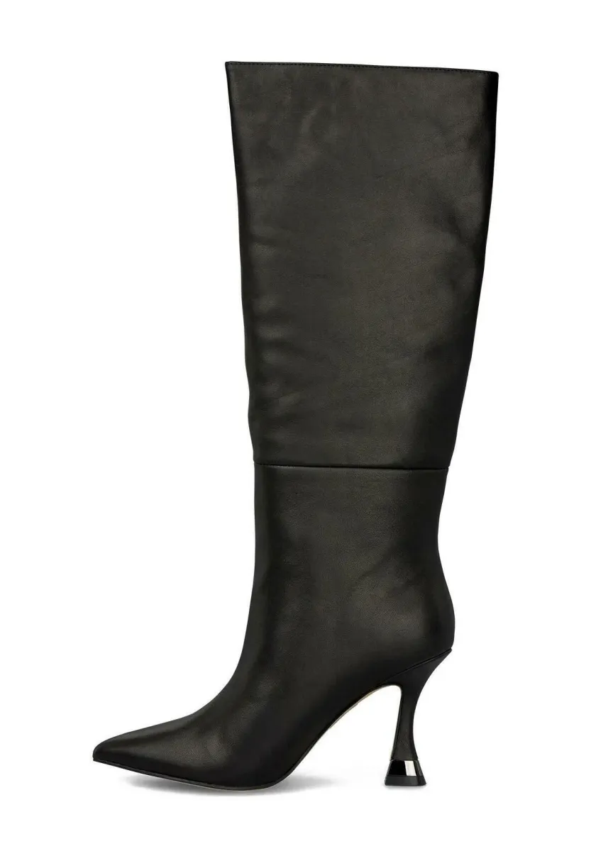 High Heel Stiefel - black