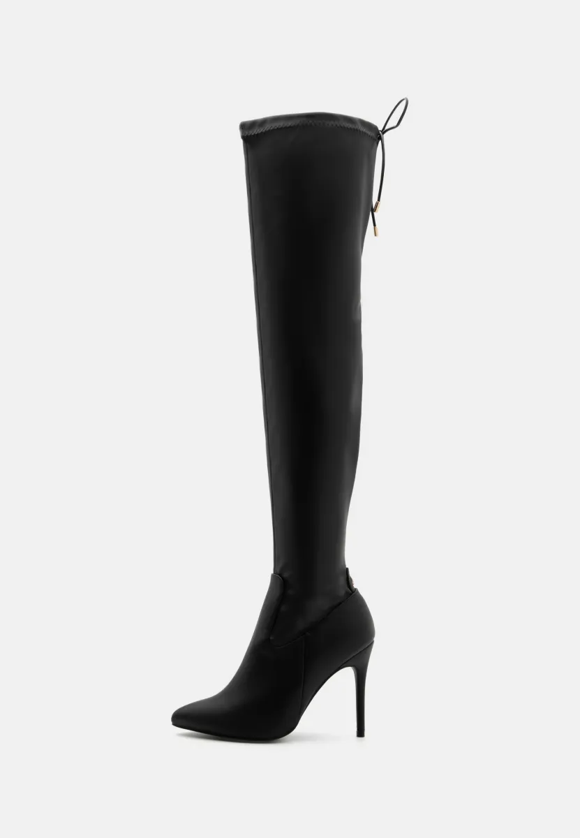 High Heel Stiefel - black