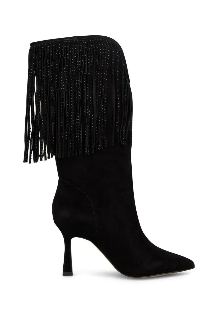 High Heel Stiefel - black