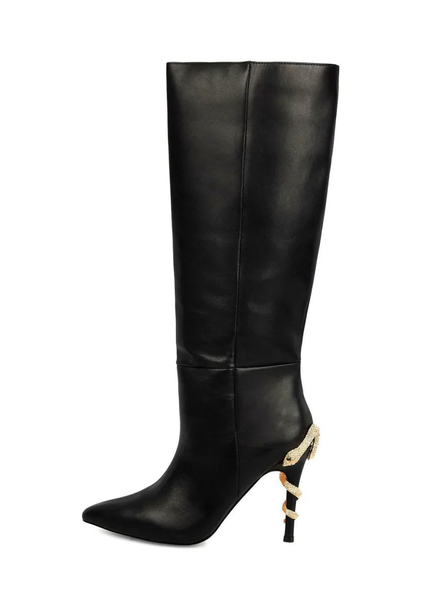 High Heel Stiefel - dorado