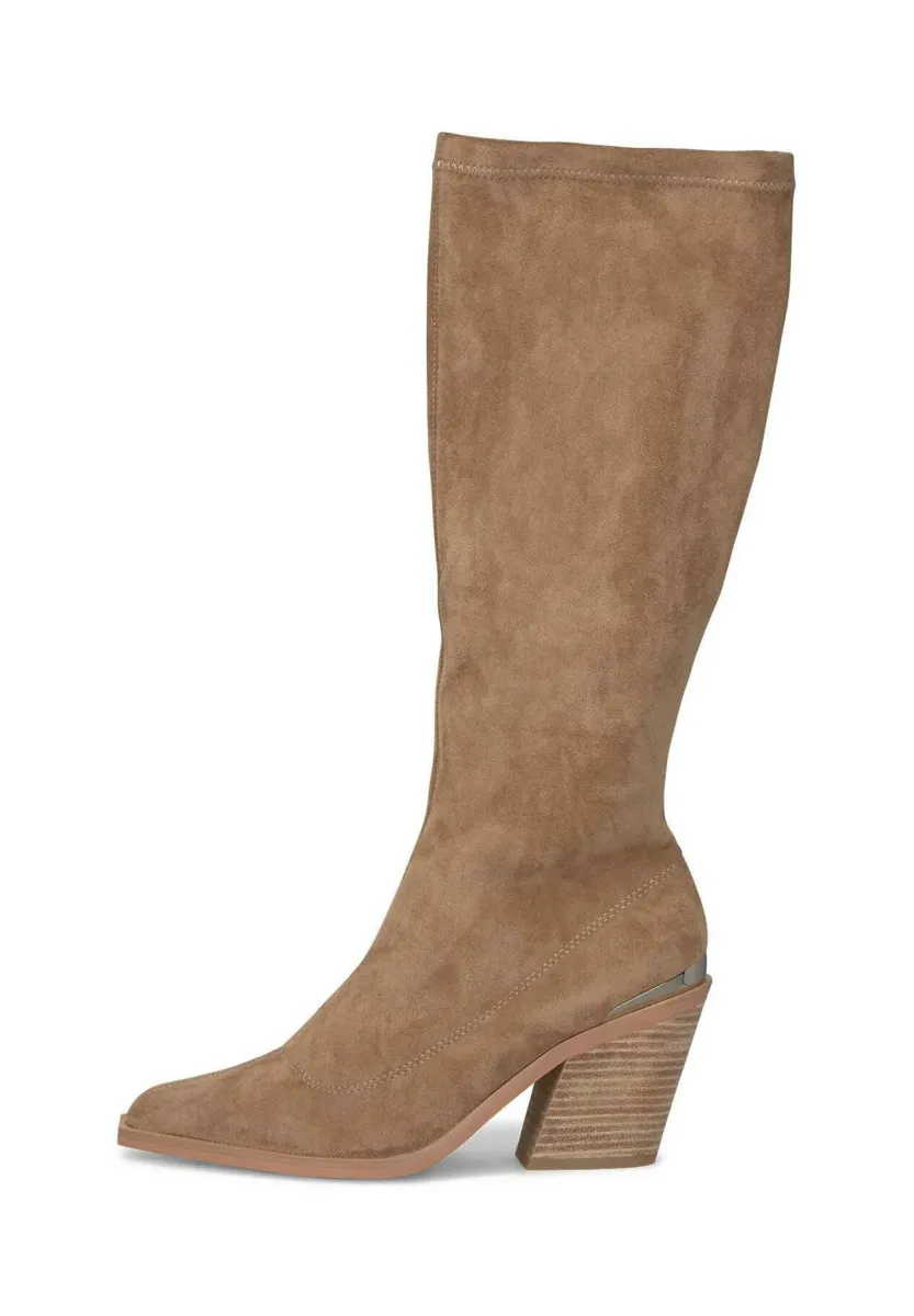 High Heel Stiefel - light brown