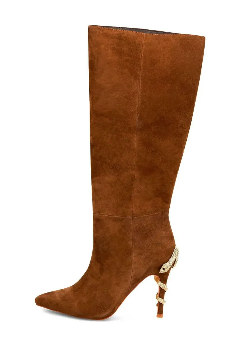 High Heel Stiefel - marrón