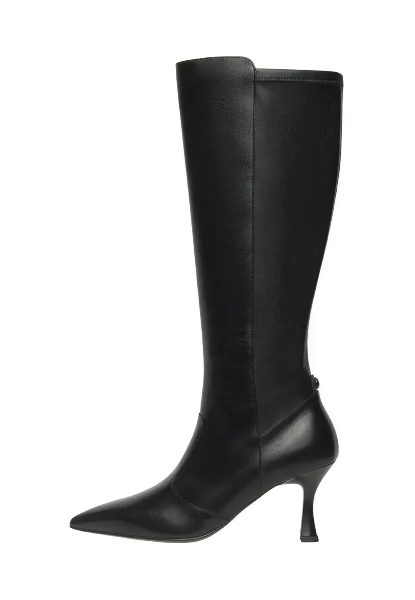 High Heel Stiefel - nero