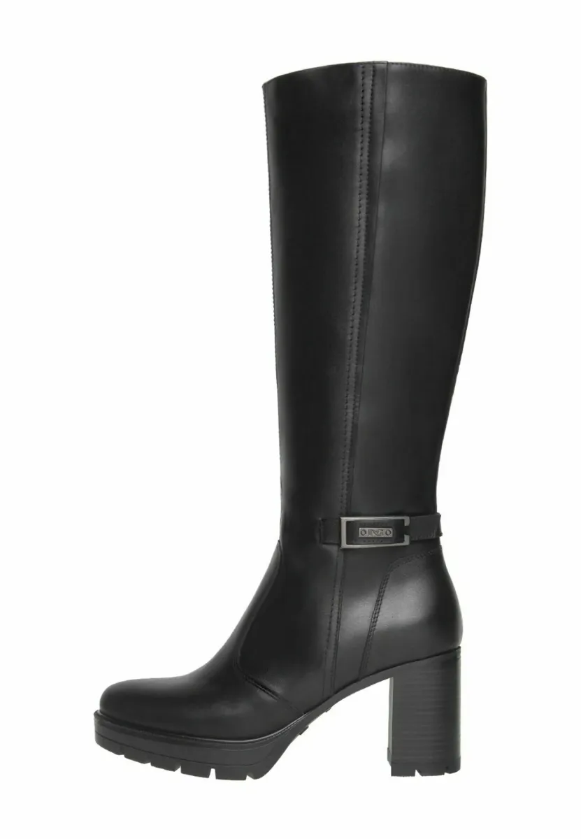 High Heel Stiefel - nero