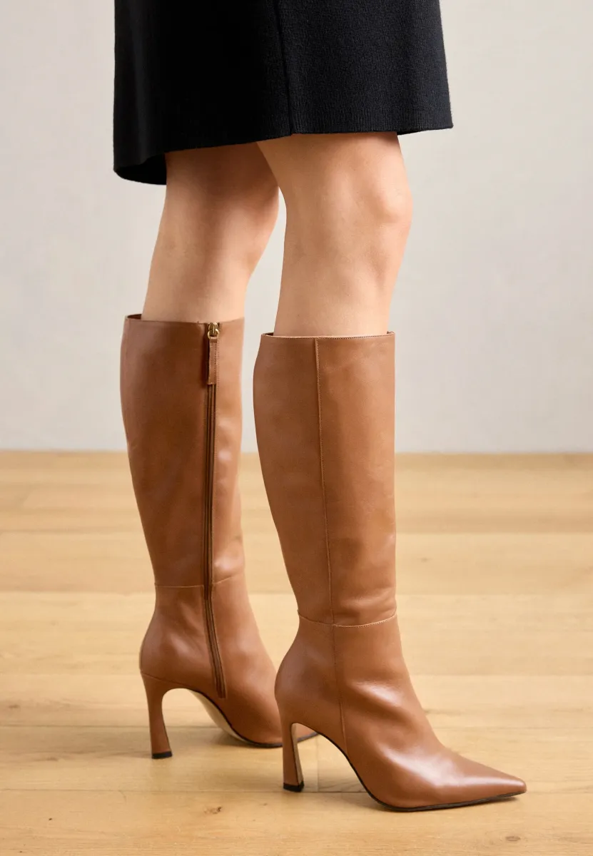 High Heel Stiefel - volga cuero