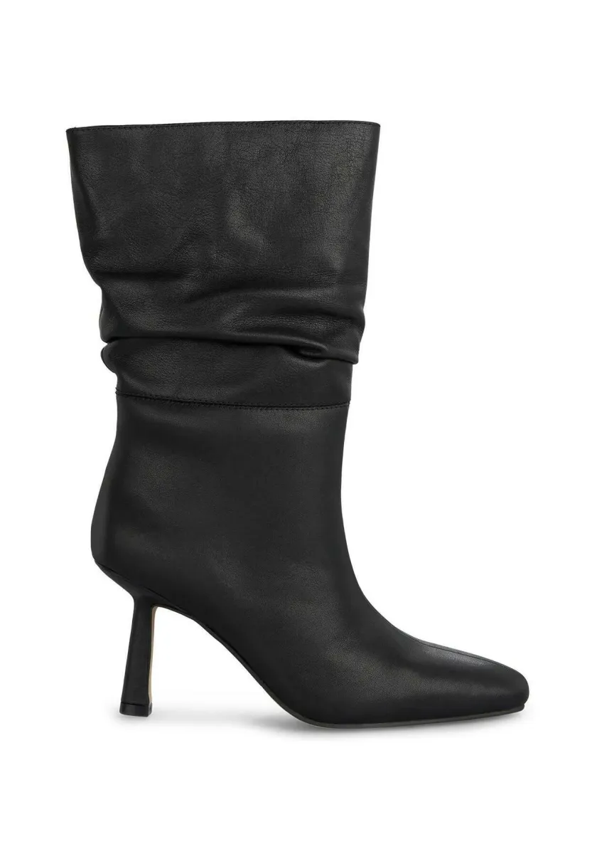 High Heel Stiefelette - black