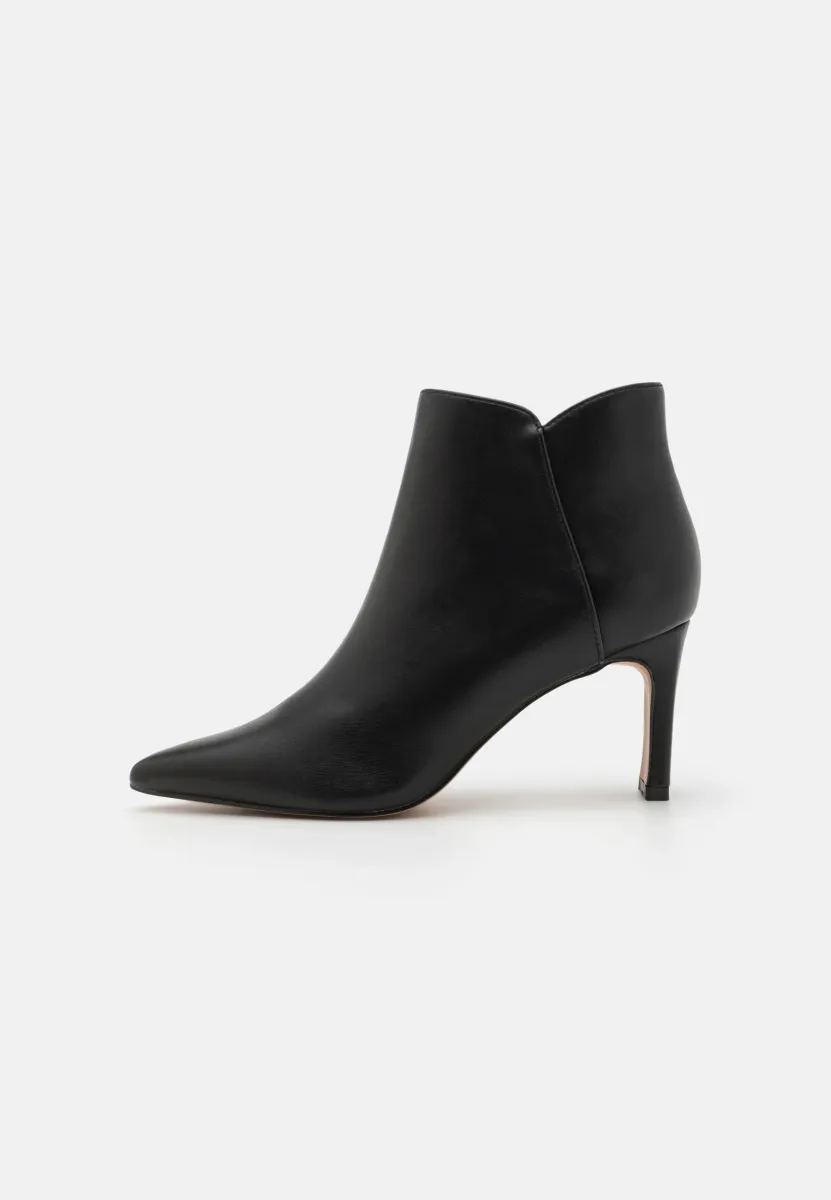 High Heel Stiefelette - black