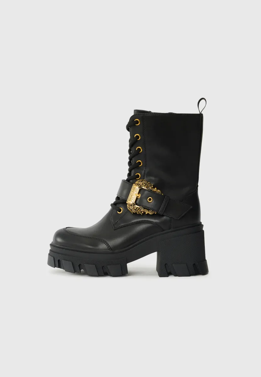 High Heel Stiefelette - black
