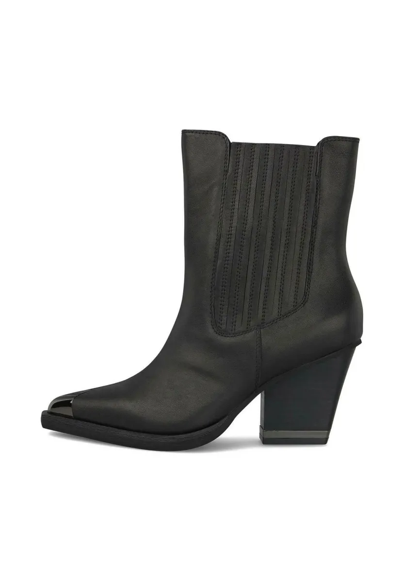 High Heel Stiefelette - black