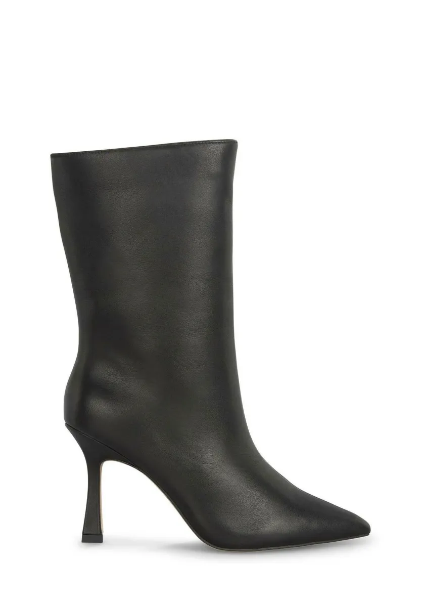 High Heel Stiefelette - black
