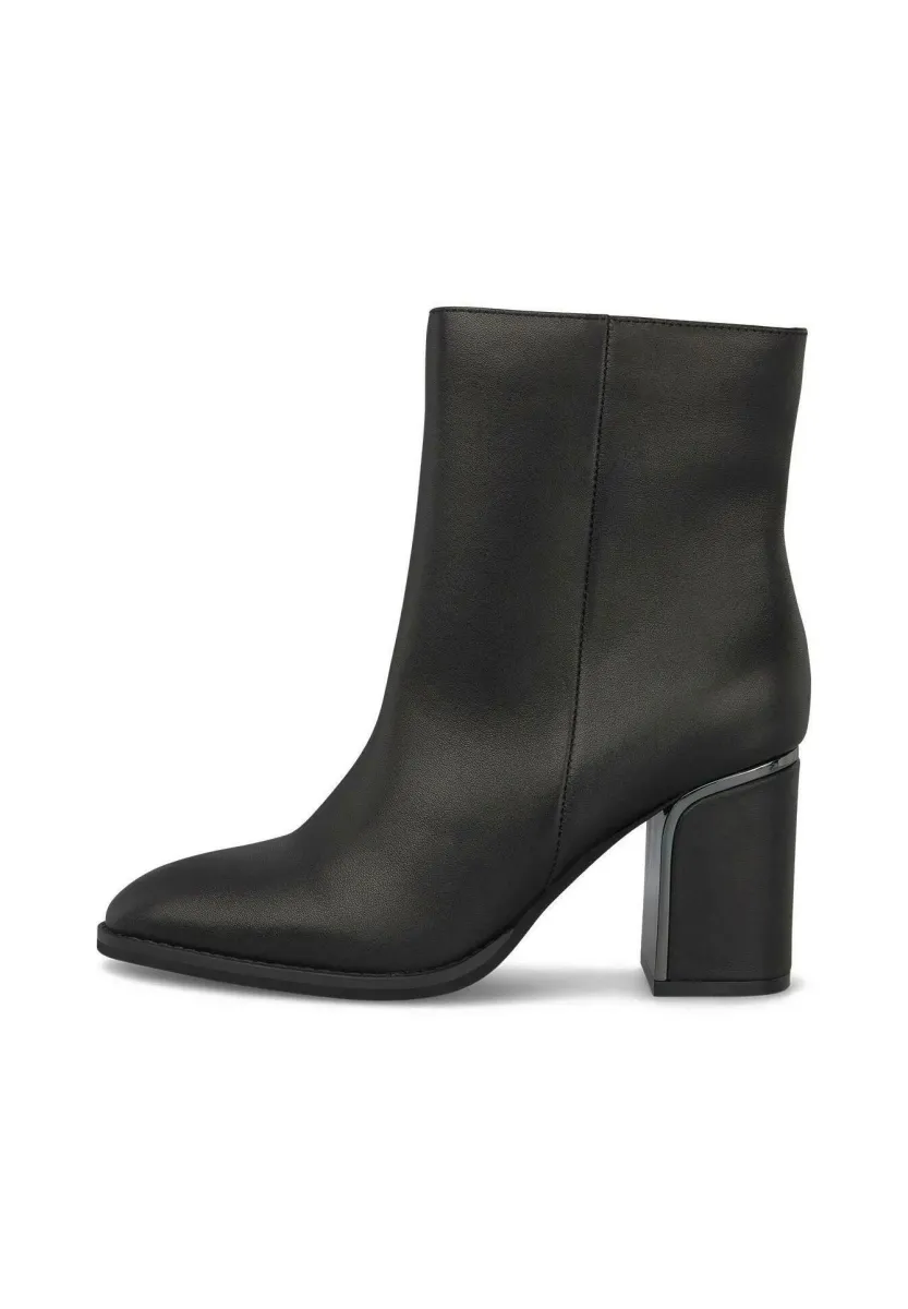 High Heel Stiefelette - black