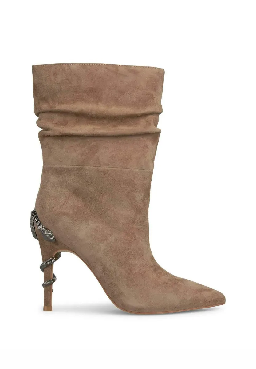 High Heel Stiefelette - marrón