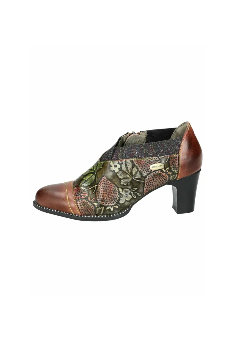 High Heel Stiefelette - marron